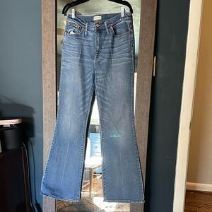 Madewell ‘Flea Market Flares’ Women's Jeans, Size 31, Like New
